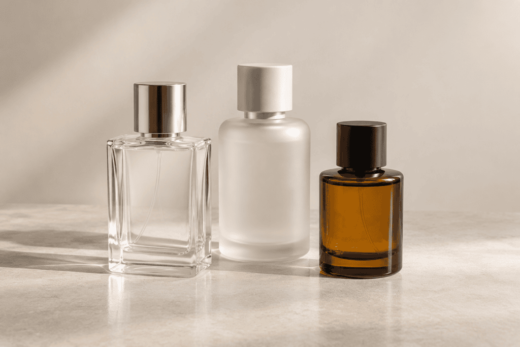BFH home section - custom glass bottles