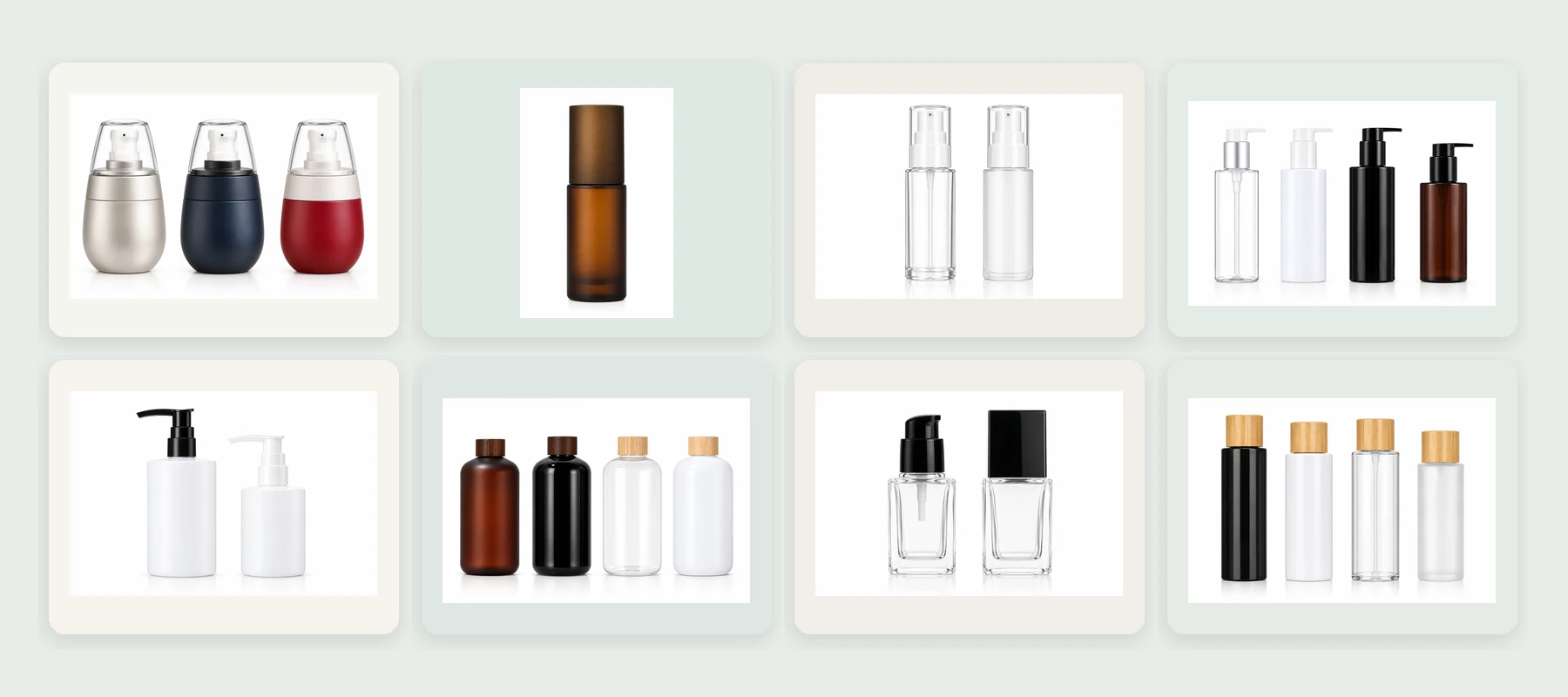 Lotion and Bath Bottles category range desktop