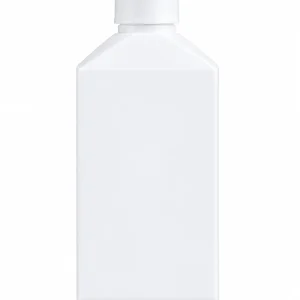 Luxury Frosted White Square Shoulder Lotion Pump Bottle — LB024 — main product