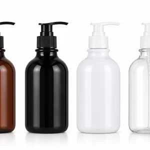 Luxury Round Shoulder Lotion Pump Bottle — LB017 — main product